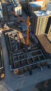 Хронология строительства Жилой комплекс Анжерская